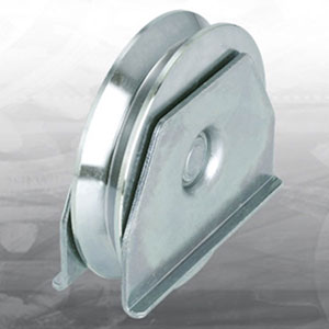 GALET ACIER   60 V + PLATINE